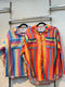 Multicolour Striped Collar Shirt